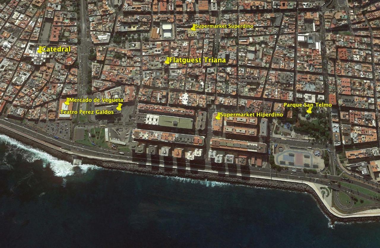 Flatguest Triana Apartman Las Palmas de Gran Canaria Kültér fotó